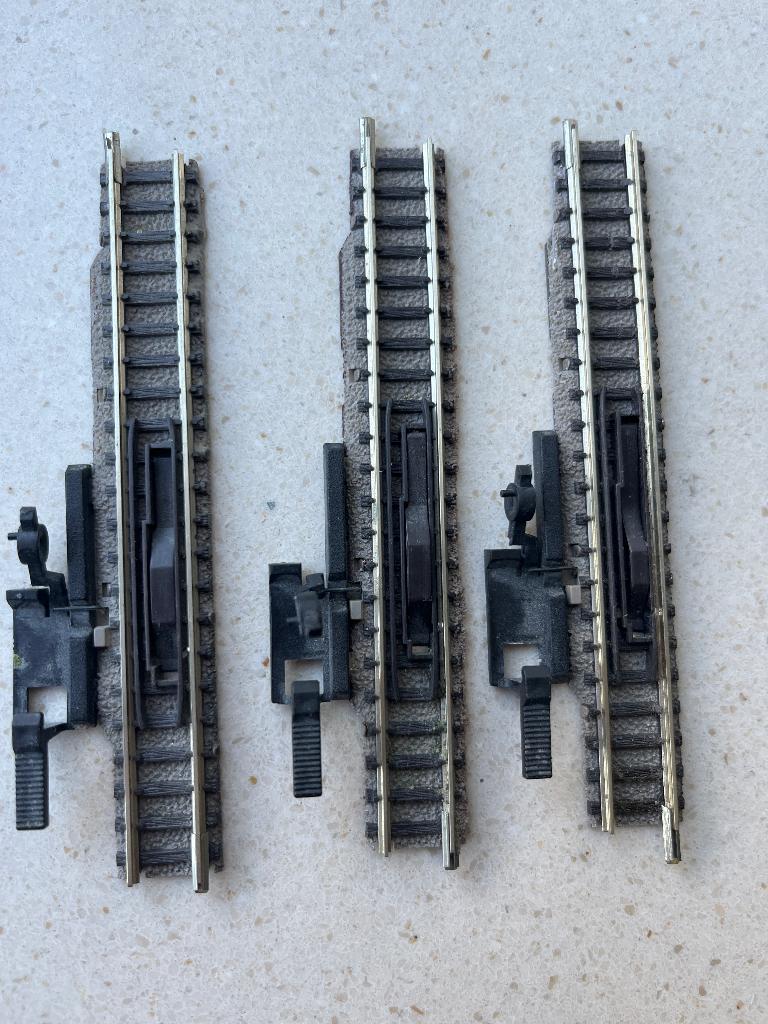 Fleischmann N Profi ontkoppelrails.zie omschrijving, Gelijkstroom, Fleischmann, Rails, Ophalen of Verzenden