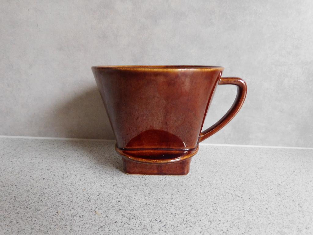 Koffiefilter nr. 102 Bruin Keramiek, Ophalen of Verzenden, Zo goed als nieuw