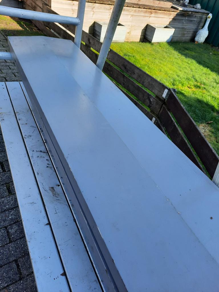 Meranti afdekkers, Ophalen, Zo goed als nieuw, 180 tot 250 cm, Overige typen