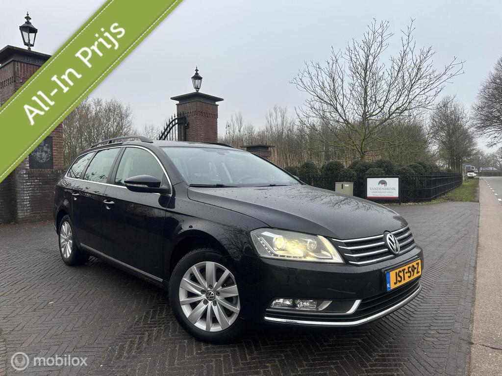 ✅Volkswagen Passat 1.4 TSI Highline DSG Trekhaak LED, Stof, Gebruikt, 4 cilinders, Met garantie (alle)