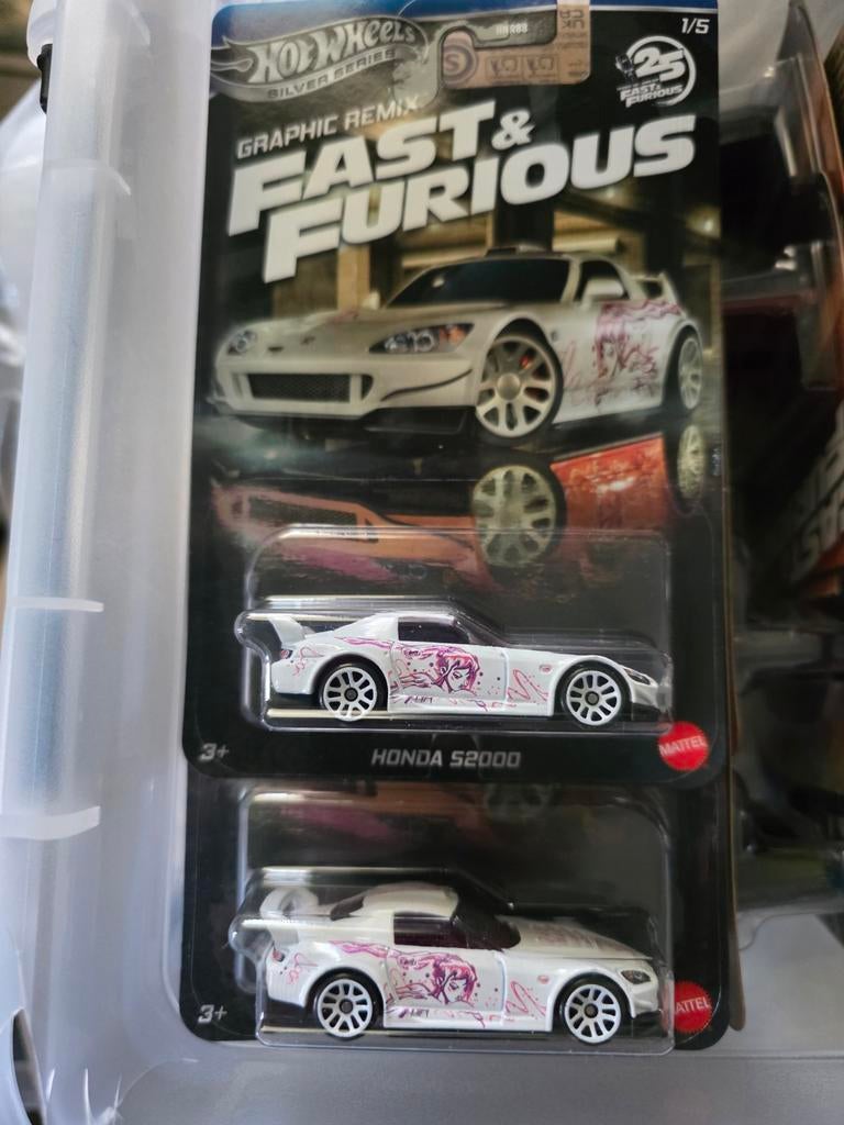 Hot Wheels Fast & Furious Honda S2000, Ophalen of Verzenden, Matel, Onbekend, Onbekend