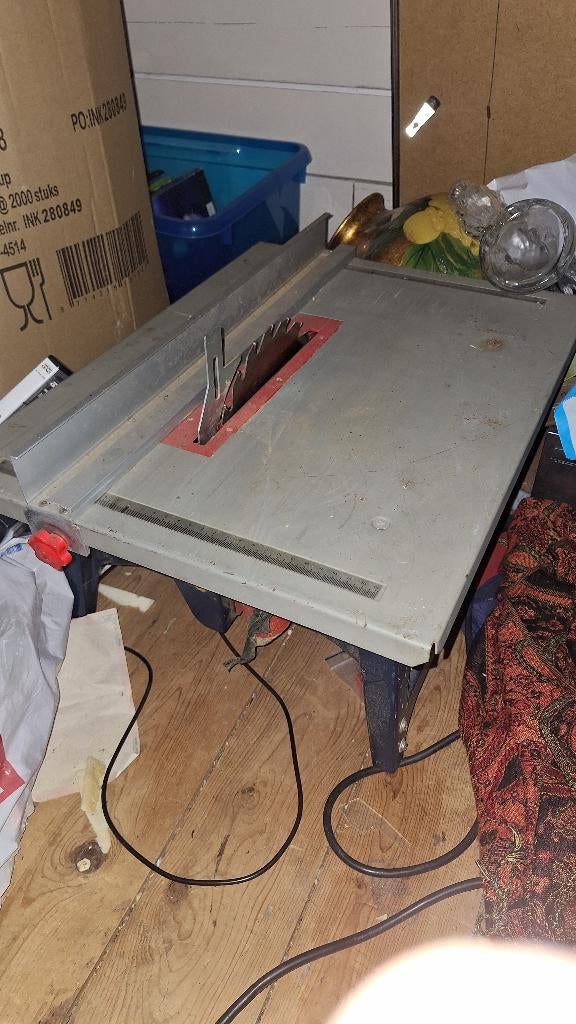 electrische zaagtafl topcraft, Doe-het-zelf en Verbouw, Gereedschap | Zaagmachines, Ophalen, Zo goed als nieuw, 30 tot 70 mm, Figuurzaag