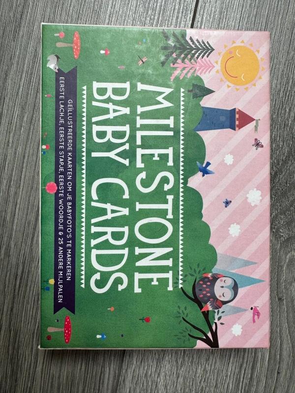 Milestone Baby Cards - 30 kaarten mijlpalen baby (nieuw), Ophalen of Verzenden, Zo goed als nieuw