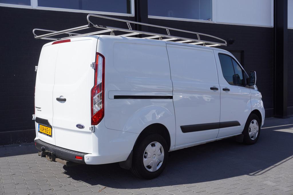 Ford Transit Custom 2.0 TDCI EURO 6 - Airco - Cruise - PDC -, Voorwielaandrijving, Stof, 4 cilinders, Wit