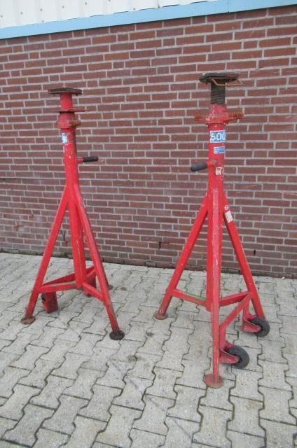 Assteun 5000 kilo. vrachtwagen toeringcar bus 5 ton, Auto diversen, Krikken, Ophalen, Gebruikt, Manueel, Garagekrik