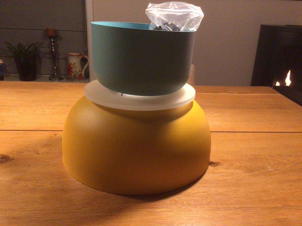 Hanglampen Deens ontwerp Lucie Color Block, 50 tot 75 cm, Nieuw, Ophalen of Verzenden, Modern Scandinavisch