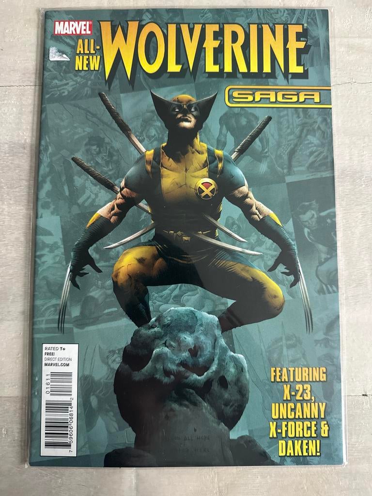 All-New Wolverine Saga Marvel Comic, Eén comic, Ophalen of Verzenden, Zo goed als nieuw, Amerika