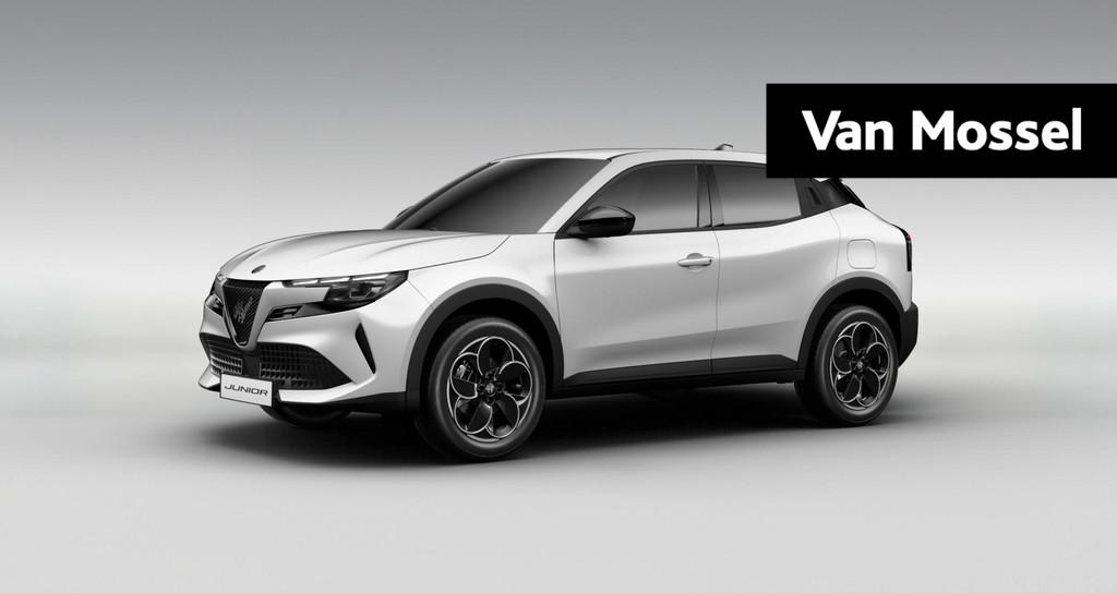 Alfa Romeo Junior Elettrica 54 kWh | 8 jaar Fabrieksgarantie, Auto's, Alfa Romeo, 413 km, Stof, Wit, Nieuw