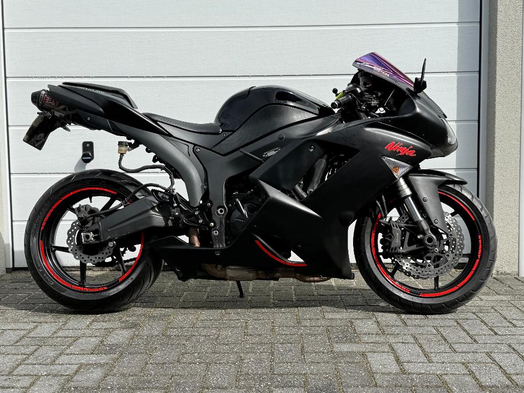 Kawasaki ZX-6R 2007 | GETUNED | YOSHIMURA | UNIEKE LOOK, Motoren, 4 cilinders, Motorrijbewijs A, Bedrijf, Super Sport