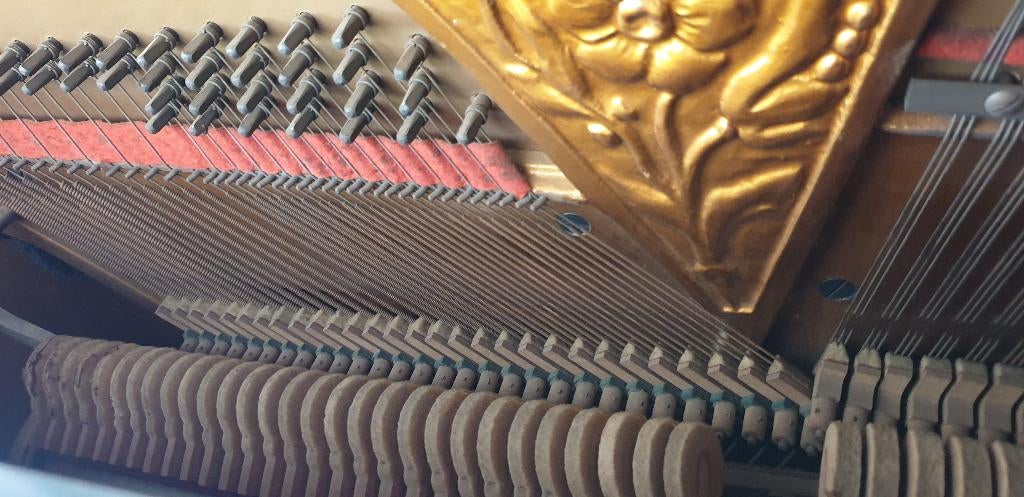 Piano, Muziek en Instrumenten, Piano's, Gebruikt, Piano, Zwart, Ophalen