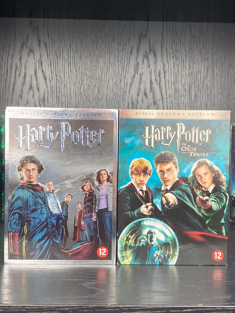 Harry Potter 4 & 5 DVD Boxset – Slipcase – Compleet, Vanaf 12 jaar, Ophalen of Verzenden, Zo goed als nieuw, Fantasy