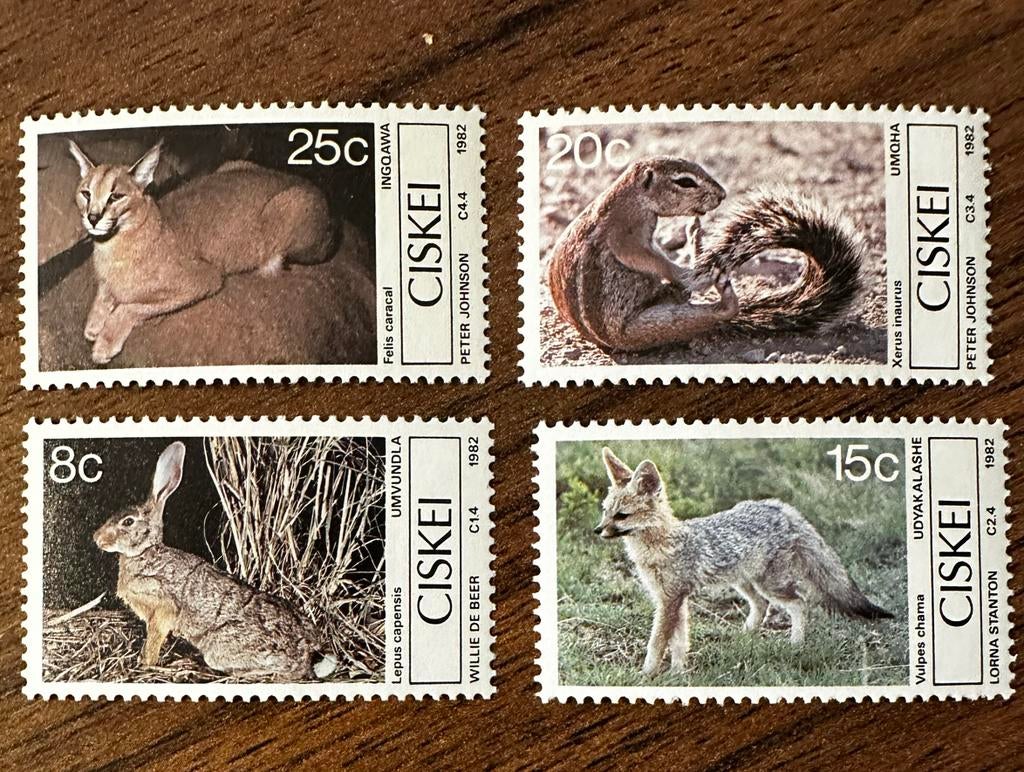 Zuid-Afrika Ciskei 1982 Dieren Postfris Postzegels Set, Ophalen of Verzenden, Zuid-Afrika, Postfris