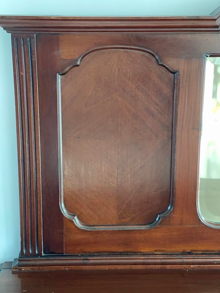 Antieke Mahonie houten Dressoir, Huis en Inrichting, Kasten | Dressoirs, Gebruikt, Met deur(en), Overige houtsoorten, 50 tot 75 cm