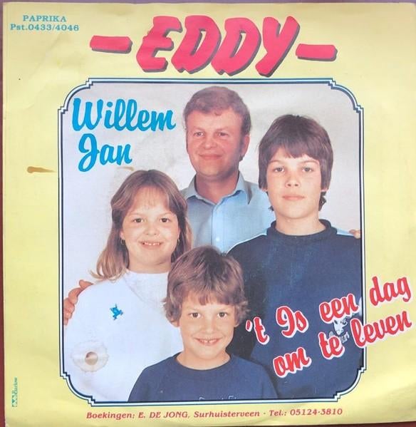 Vinylsingle eddy gezocht, Ophalen of Verzenden, Zo goed als nieuw, Overige formaten, Levenslied of Smartlap