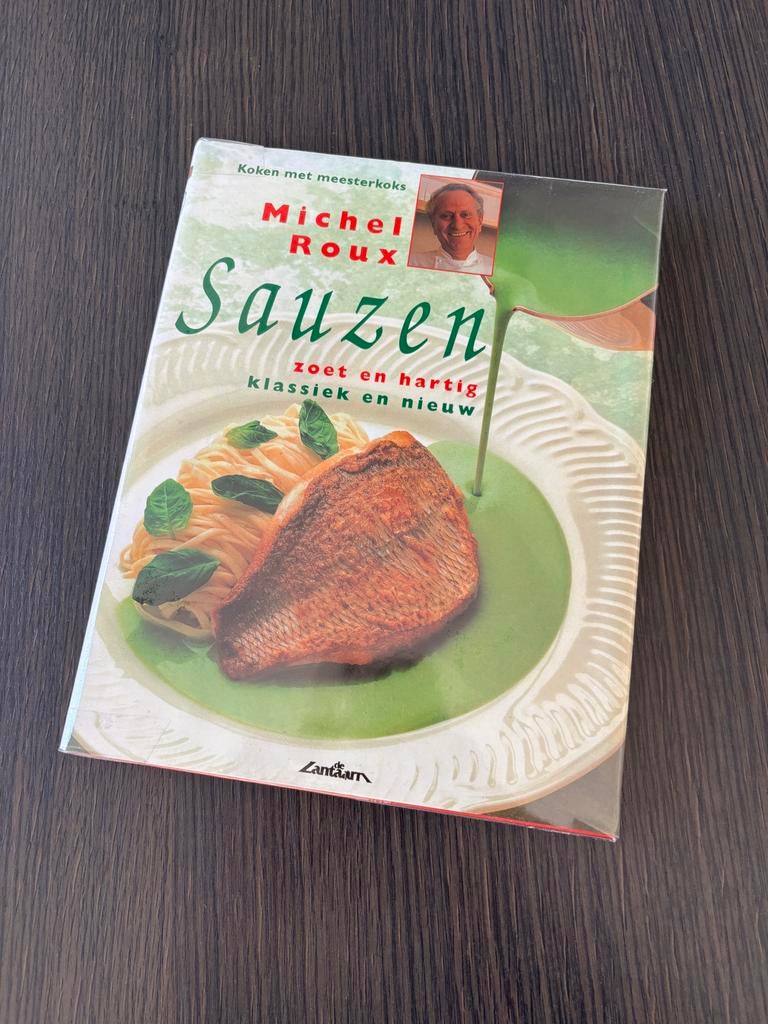 Michel Roux Sauzen kookboek, Boeken, Kookboeken, Ophalen, Gelezen, Frankrijk, Overige typen
