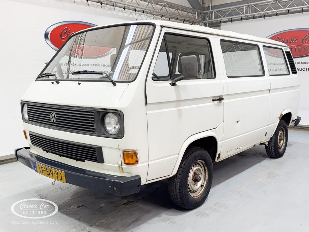 Volkswagen OVERIGE KOMBI Kampeerwagen T3  - ONLINE AUCTION, Automaat, Overige carrosserieën, Volkswagen, Wit