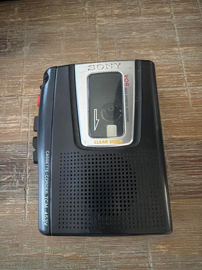 Sony Walkman TCM-453V Cassette Recorder - Vintage, Audio, Tv en Foto, Walkmans, Discmans en Minidiscspelers, Ophalen of Verzenden