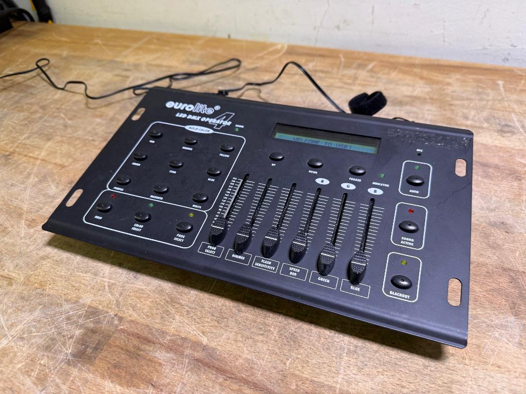 Eurolite LED DMX Operator 4 controller, Ophalen of Verzenden, Gebruikt, Licht