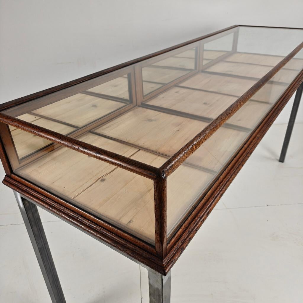 Antieke juweliersvitrine uit de jaren 1920–1930, Ophalen of Verzenden