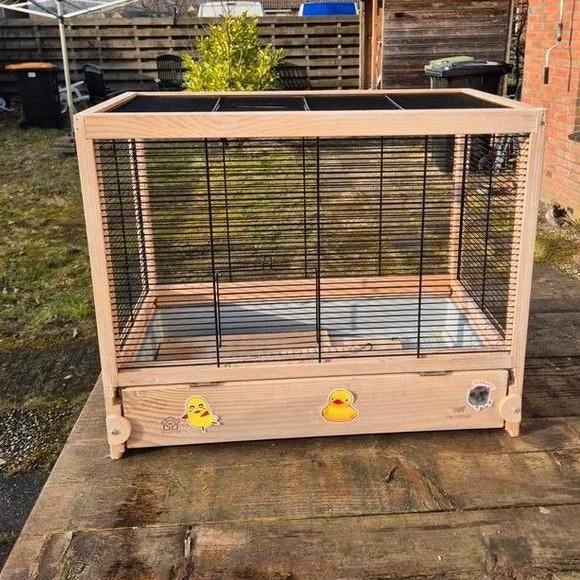 Hok, Ophalen, Gebruikt, Hout, Vogelkooi