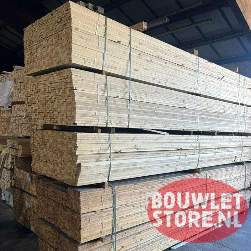 Vuren latten | panlat plafondlat | geschaafd of geegaliseerd, Doe-het-zelf en Verbouw, Hout en Planken, Minder dan 25 mm, Overige typen