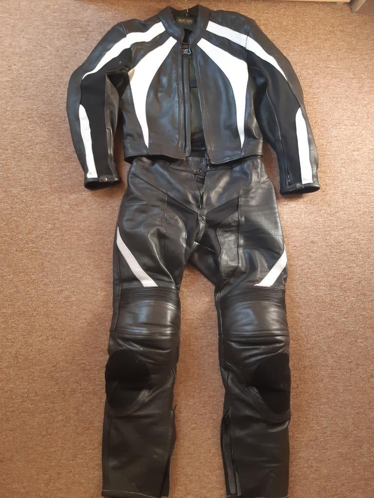 Schitterend mooi Leren combi motorpak mt 50, Ophalen of Verzenden, Tweedehands, Combipak