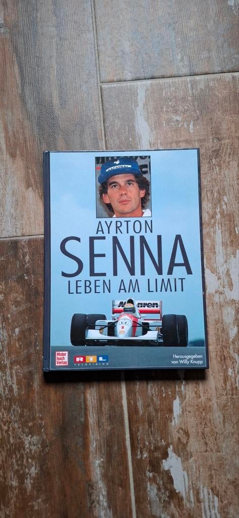 Boek Ayton Senna., Ophalen of Verzenden, Zo goed als nieuw, Overige merken, Willy Knupp