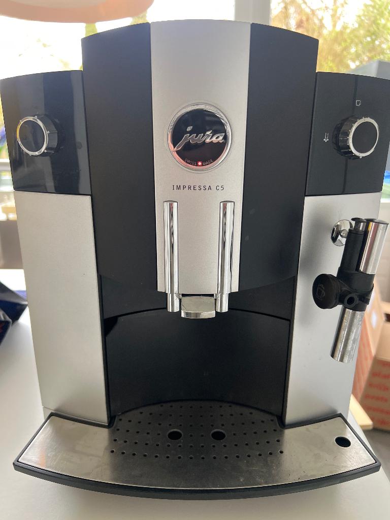Jura impressa c5 - drukgroep lekt., Ophalen, Koffiemachine, Niet werkend, Afneembaar waterreservoir