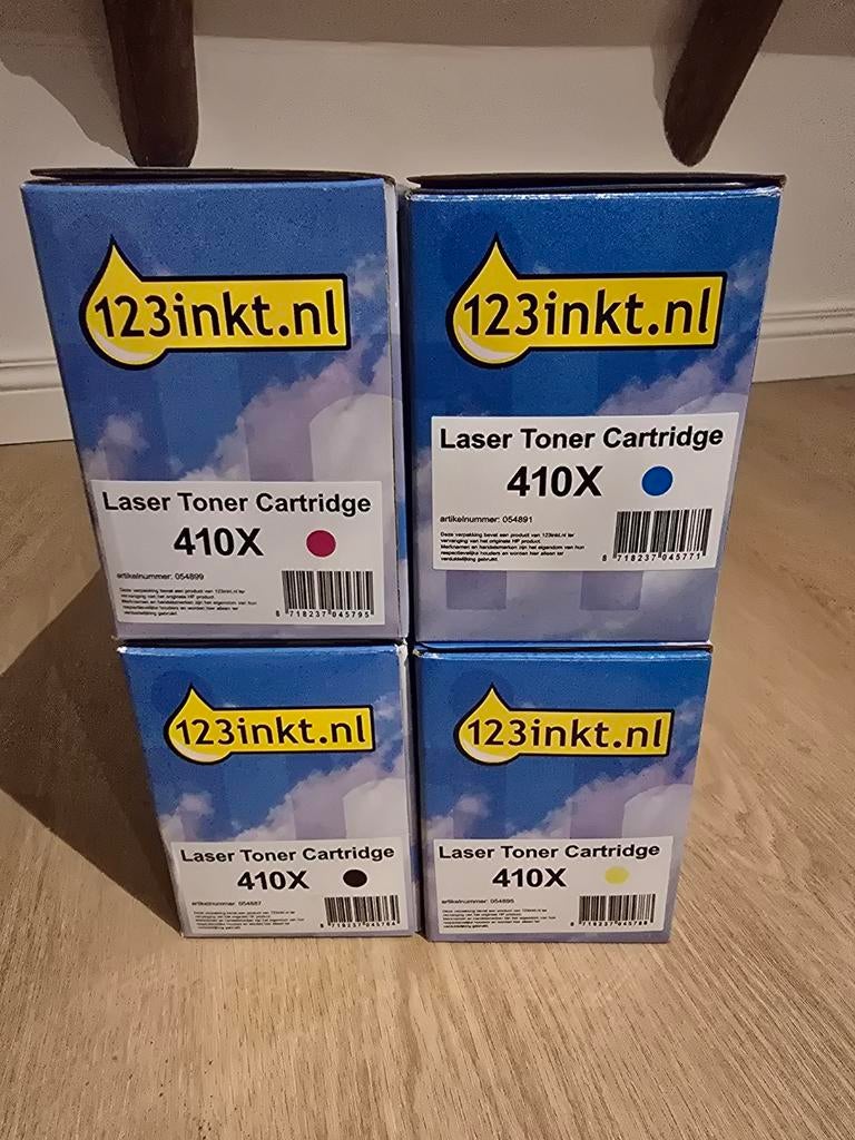 Nieuwe toners 410X voor HP printers, Computers en Software, Printerbenodigdheden, Ophalen of Verzenden, Nieuw, Toner