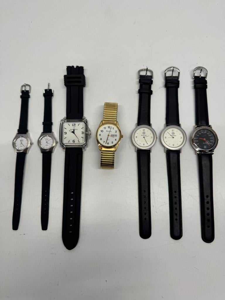 Partij Dames en Heren Horloge Mercedes Benz Nieuw, Sieraden, Tassen en Uiterlijk, Horloges | Heren, Nieuw, Polshorloge, Overige merken