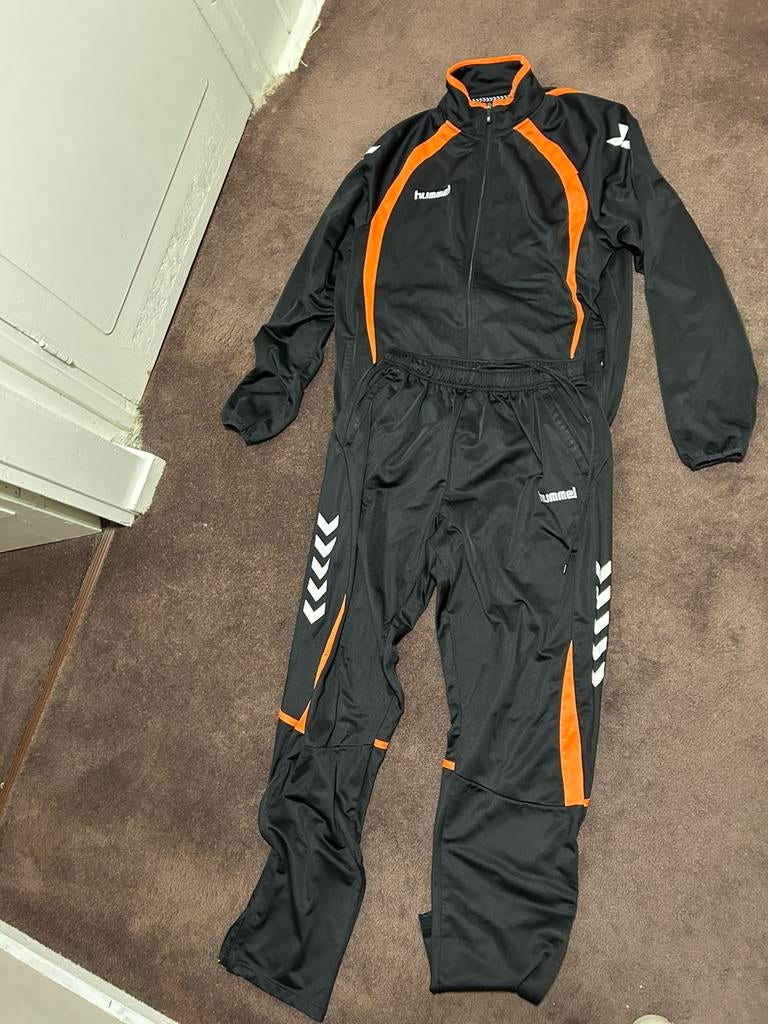 Trainingspak van hummel mast XXL, Blauw, Overige maten, Ophalen of Verzenden, Zo goed als nieuw