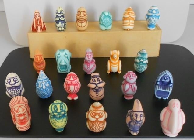 Kindersurprise Ferrero : 22x Omkeerfiguren/voertuigen/dieren, Ophalen of Verzenden, Zo goed als nieuw, Overige typen