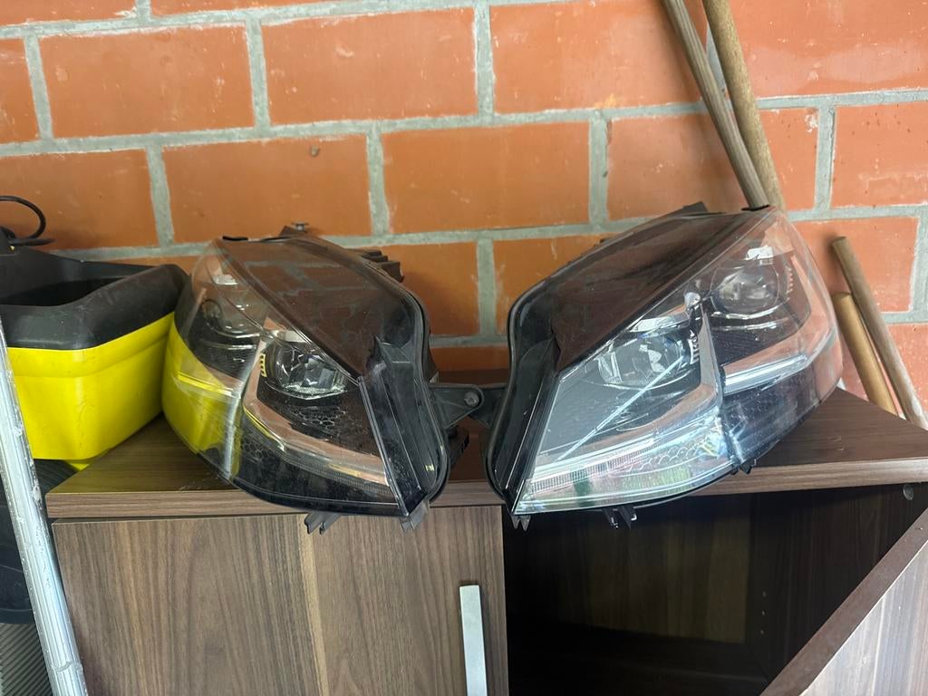 Koplampen Golf 7.5 GTD / R Facelift, Auto-onderdelen, Ophalen of Verzenden, Gebruikt, Volkswagen