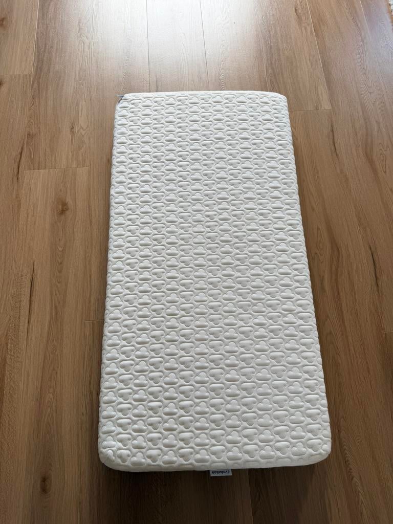 Aerosleep evolution matras + topper ledikant, Ophalen, 190 cm of minder, Zo goed als nieuw, Matras