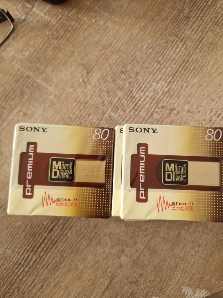 Nieuwe Sony Premium MiniDisc 80 minuten (17 stuks), Ophalen of Verzenden, Overige typen