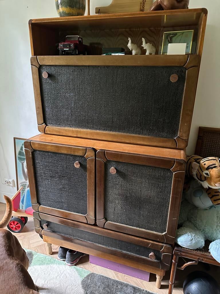 Vintage Commode/Kast 100x172x52 cm - Multifunctioneel, Kinderen en Baby's, Kinderkamer | Commodes en Kasten, Gebruikt, Commode