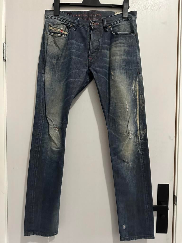 Diesel jeans tepphar, Ophalen of Verzenden, Gedragen, Blauw, W32 (confectie 46) of kleiner