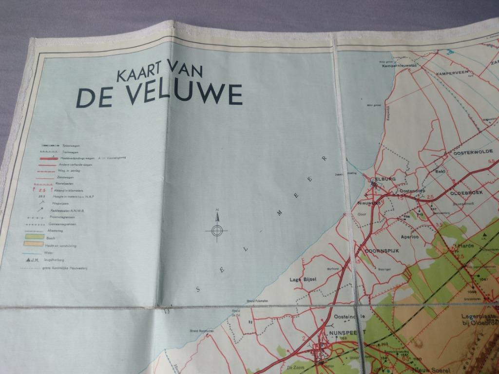 01 Veluwe Zwolle Oosterbeek Voorthuizen Deventer 1950, Ophalen of Verzenden