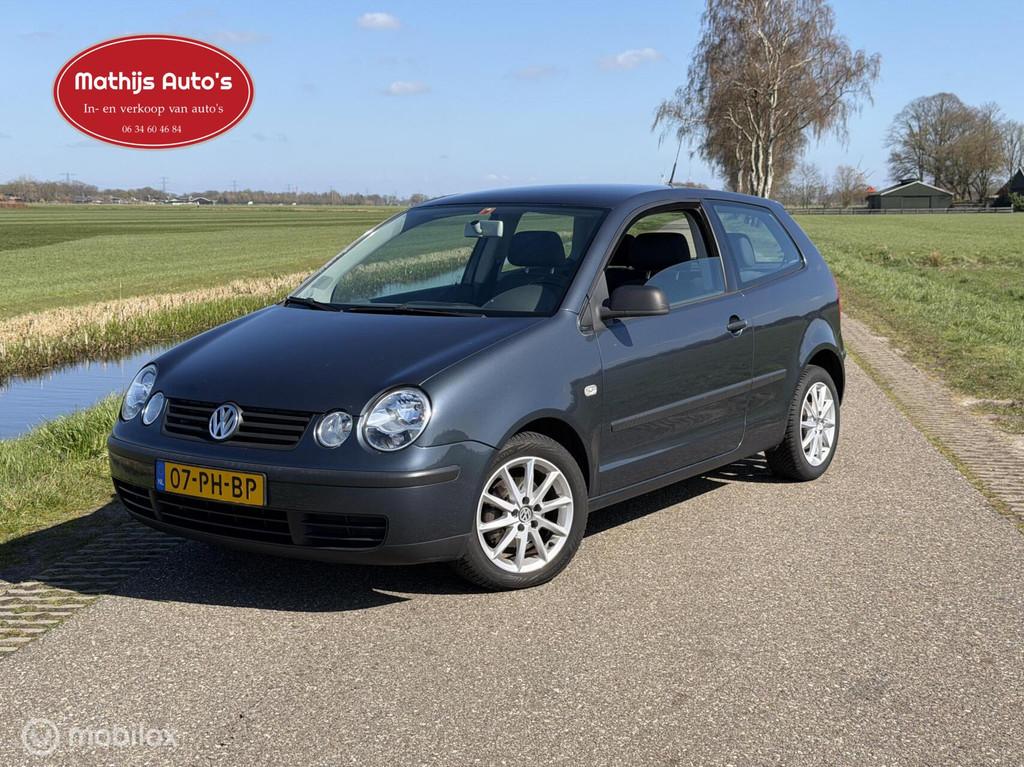 Volkswagen Polo 1.2-12V Athene Airco! Nieuwe APK!, Blauw, 1198 cc, Origineel Nederlands, Bedrijf