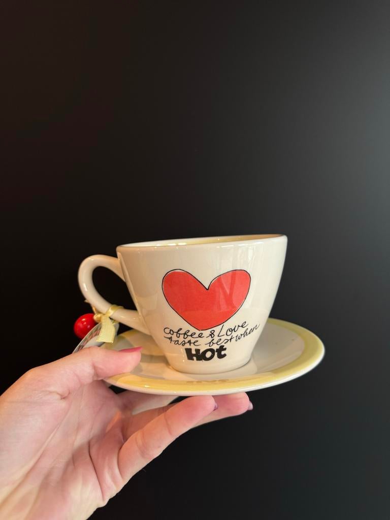 Kop en schotel Blond Amsterdam, Blond Amsterdam, Nieuw, Ophalen of Verzenden, Kop(pen) en/of Schotel(s)