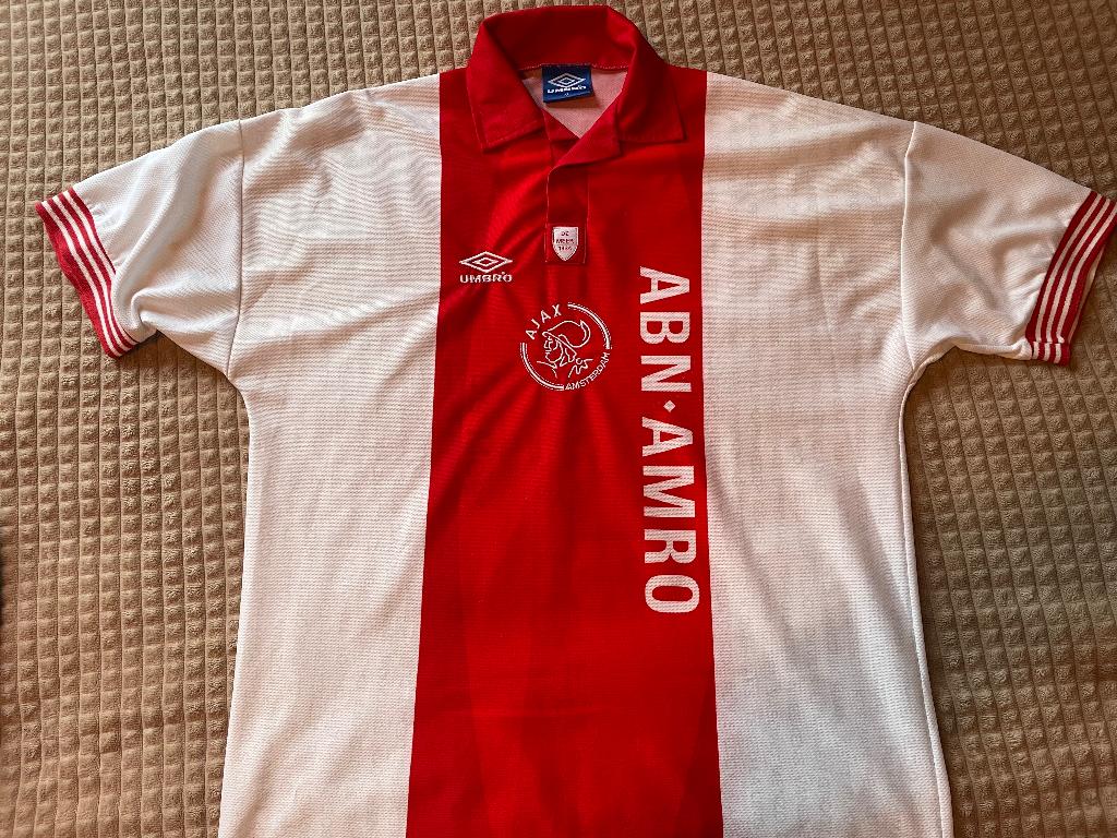 Ajax “de meer shirt” vintage jersey, Verzamelen, Sportartikelen en Voetbal, Ophalen of Verzenden, Zo goed als nieuw, Ajax, Shirt