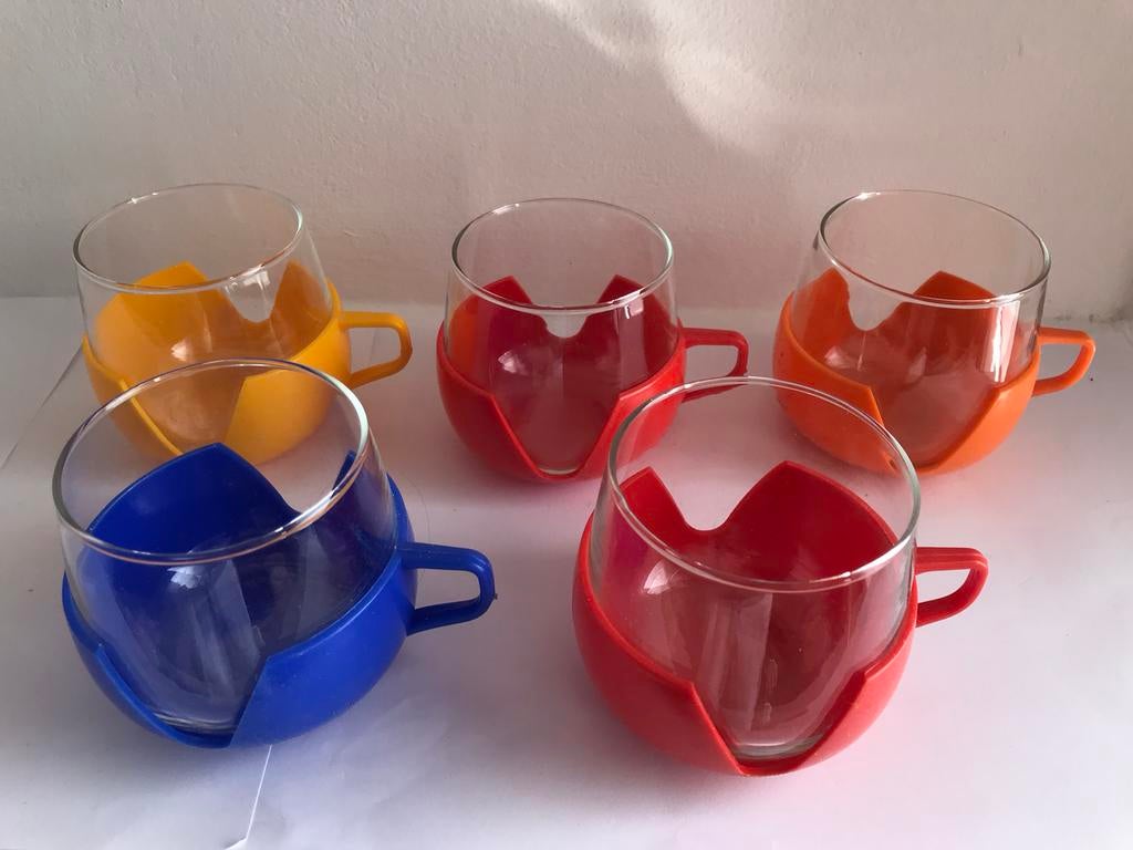 Theeglazen vintage Holland, Ophalen of Verzenden, Huis en Inrichting