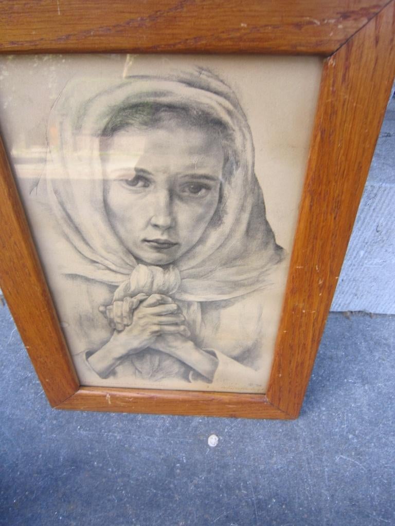 tek/litho Aart VAN DOBBENBURGH,SONJA uit Schuld en Boete, Ophalen