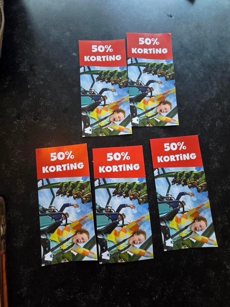 Nog 3 korting kaartjes voor walibi Holland, Tickets en Kaartjes, Kortingskaart