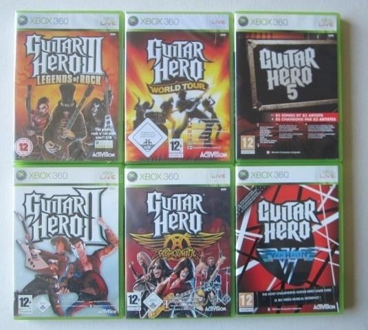 Guitar Hero Xbox 360 (€25 per stuk), Muziek, 1 speler, Nieuw, Ophalen of Verzenden