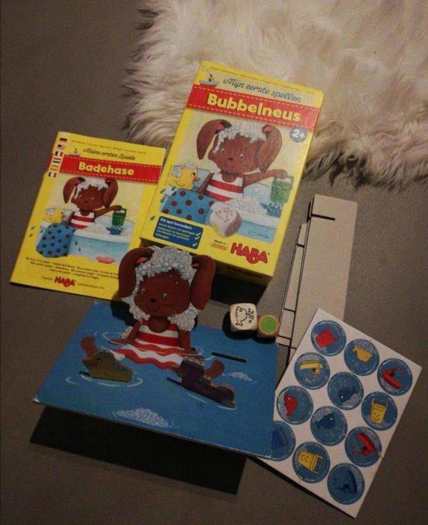 Bubbelneus, haba spel, Een of twee spelers, Ophalen of Verzenden, Zo goed als nieuw