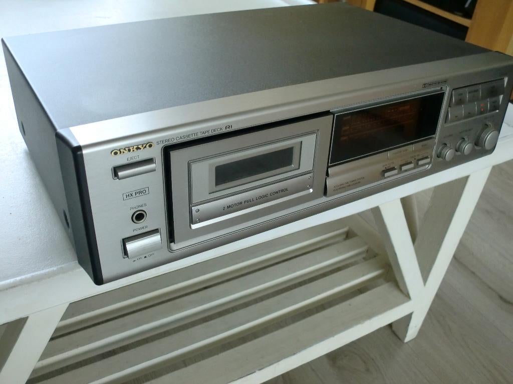 Onkyo TA-201 Cassette Tape Deck onderhoud gehad 100% goed, Ophalen of Verzenden, Enkel, Overige merken, Tiptoetsen