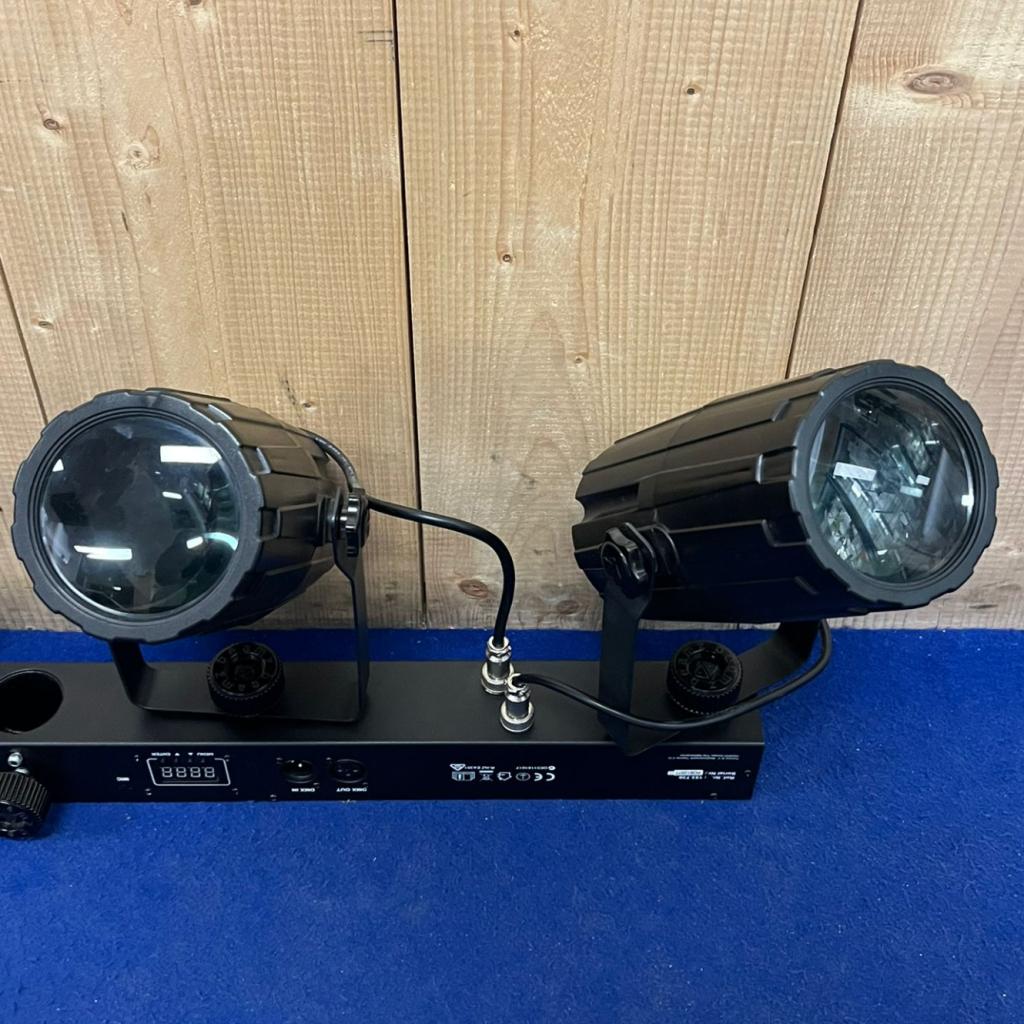 BeamZ 4-Some Lichtset 4x 57 RGBW LED's DMX lampen disco, Muziek en Instrumenten, Licht en Laser, Ruilrijk, Zo goed als nieuw, Info@ruilrijk.nl