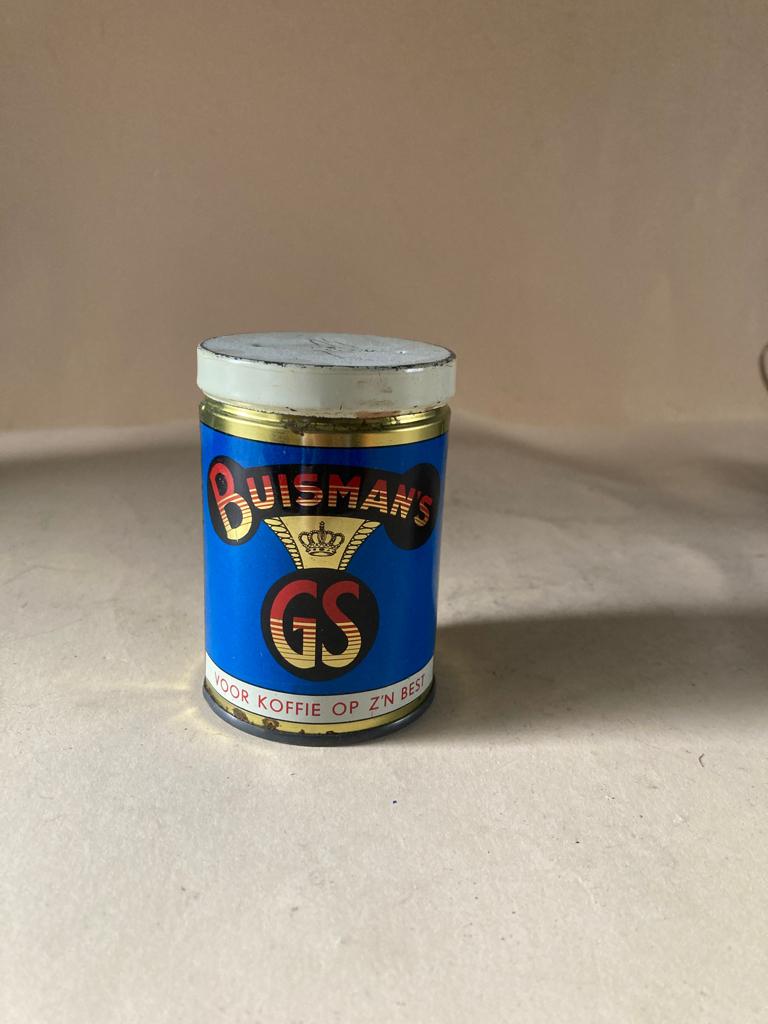 Buisman,, Spaarpotje, Ophalen of Verzenden, Gebruikt, Metaal of Blik, Overige thema's