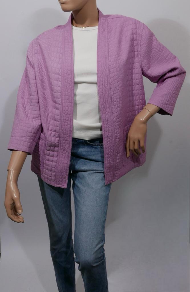 STUDIO ANNELOES lila roze padded jasje maat S ZGAN, Ophalen of Verzenden, Zo goed als nieuw, Maat 36 (S), Paars